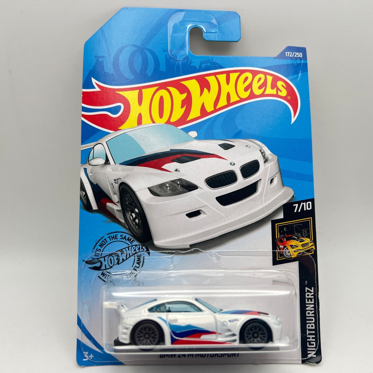 Hot Wheels BMW Z4 M Motorsport White 172/250 Nightburnerz 7/10 1:64