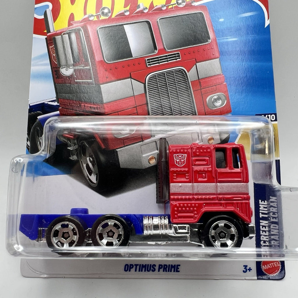 New 2025 Hot Wheels Optimus Prime 104/250 HW Screen Time 6/10 Transformers