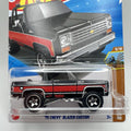 2025 Hot Wheels Dirt '75 Chevy Blazer Custom Black #115/250