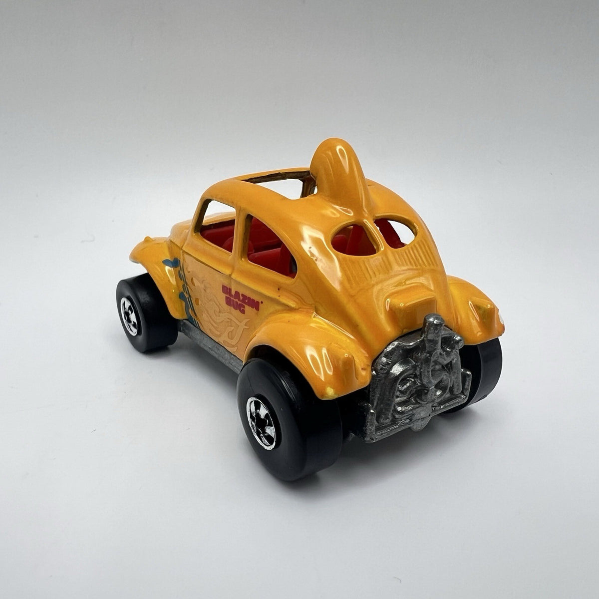HOT WHEELS - MATTEL - VW - BEETLE COX LOW BUG ORANGE - MALAYSIA 1983 R477