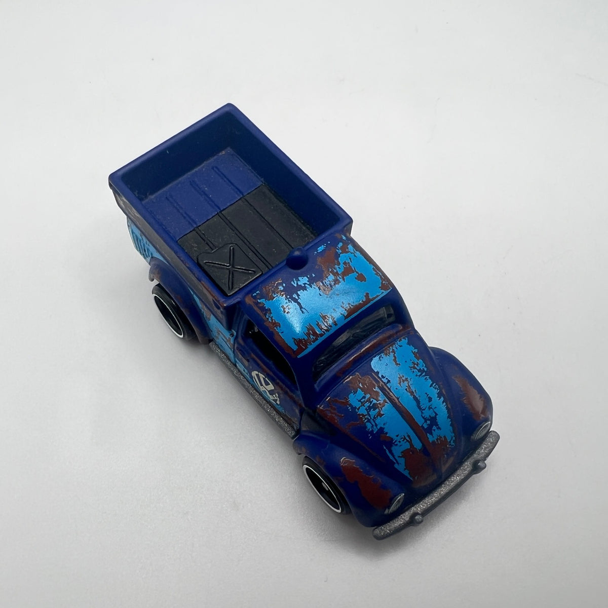 Hot Wheels '49 Volkswagen Beetle Pickup Blue Rust Deco LOOSE 1/64