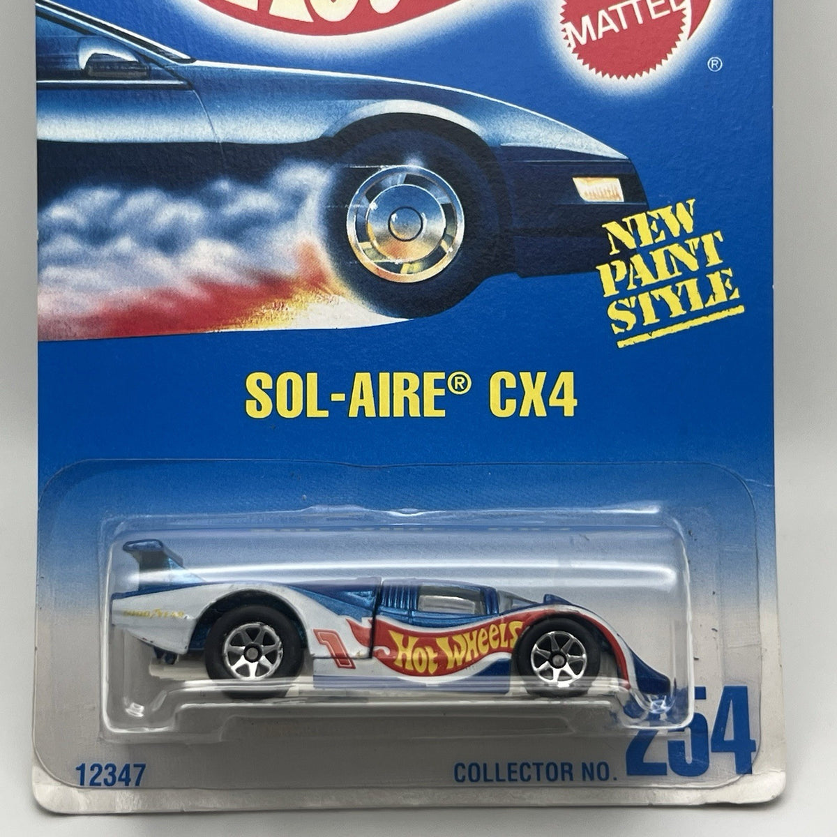 Hot Wheels Sol-Aire CX4 #254 w/7SP Wheels