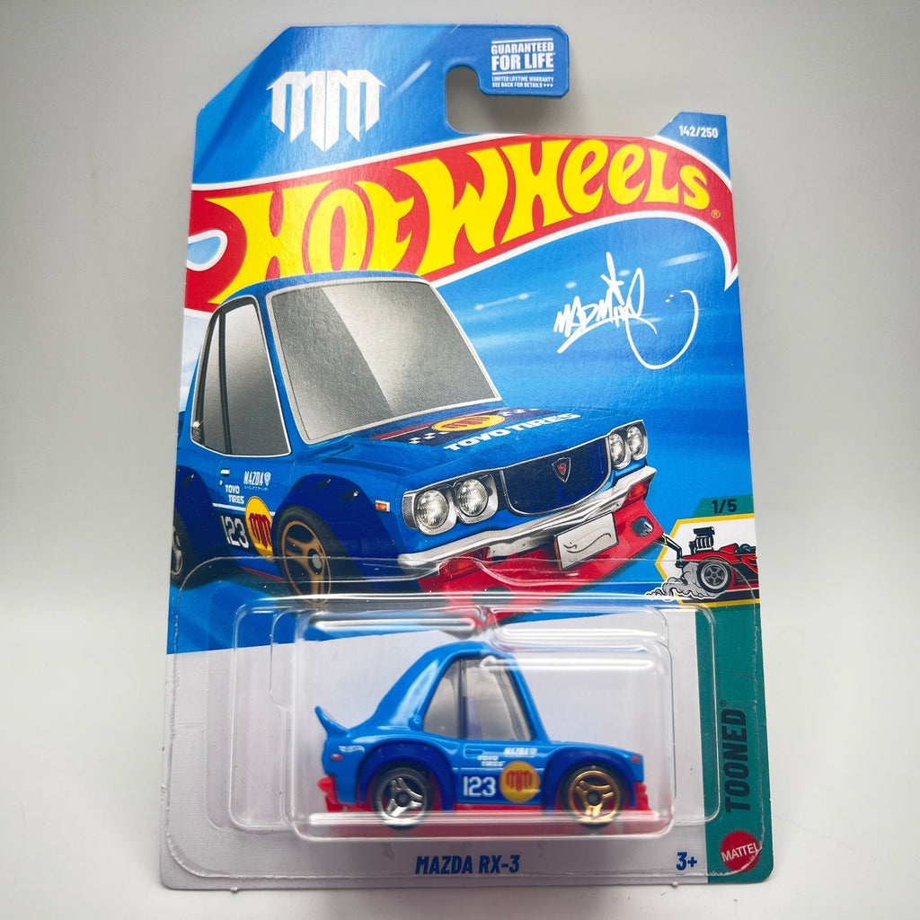 2026 Hot Wheels Mainline Case E Mazda RX-3  Series Tooned