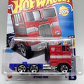 2025 HOT WHEELS F CASE TRANSFORMERS OPTIMUS PRIME RED HW SCREEN TIME 6/10