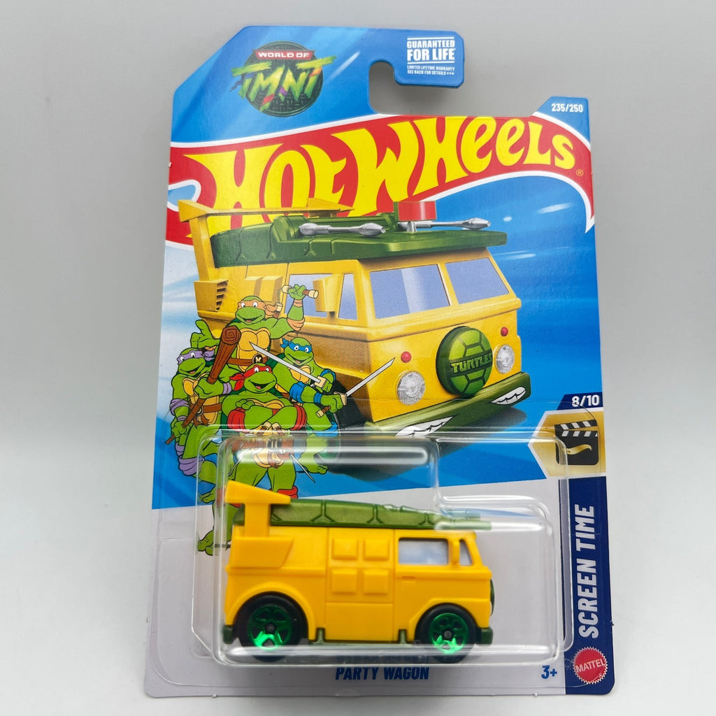 Hot Wheels TMNT Party Wagon 235/250 Screen Time 8/10 2026