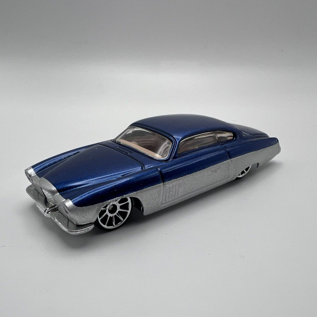 Hot Wheels Jaguar Fish'D Chip'D Blue Silver Custom Jaguar 2002 Diecast Kid Loose