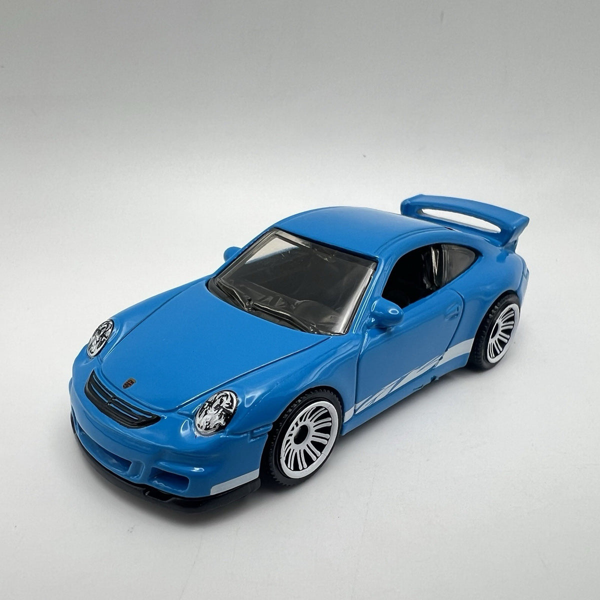 2007 PORSCHE 911 GT3 Diorama Collectible DieCast Model Car 1:64 Blue LOOSE