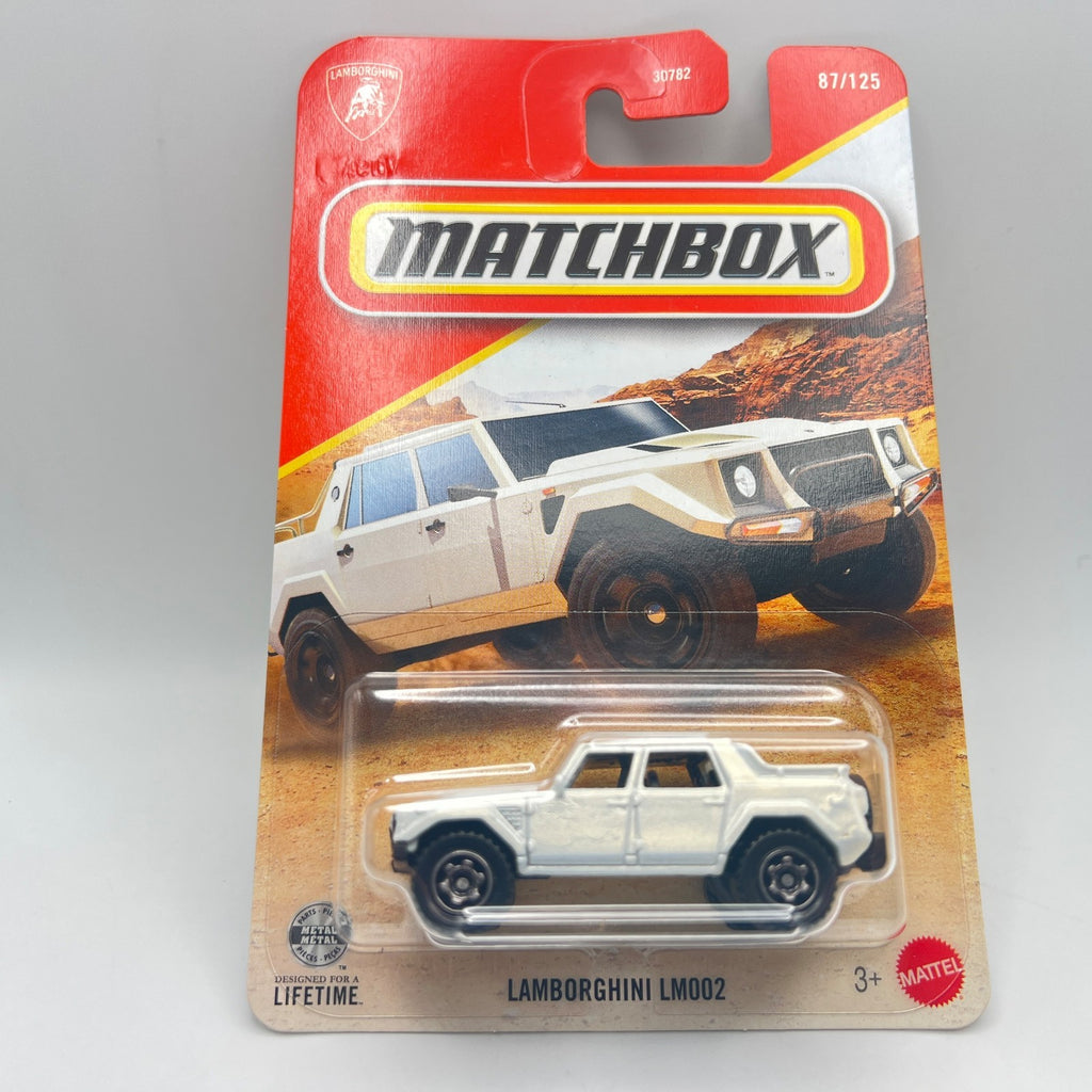 Matchbox Lamborghini LM002 White 87/125 2026 Mainline