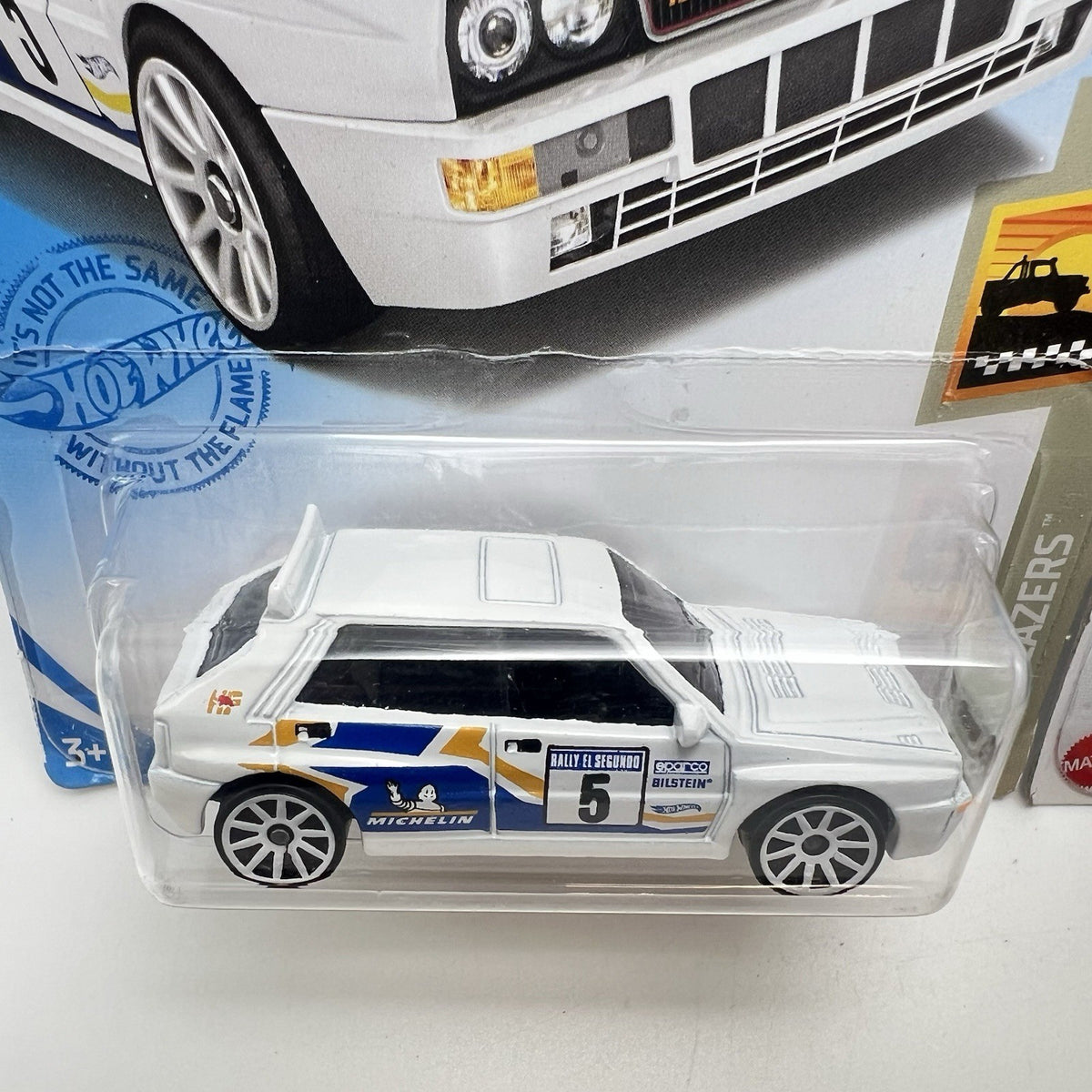 Hot Wheels Baja Blazers Lancia Delta Integrale Rally Cars In White + Green
