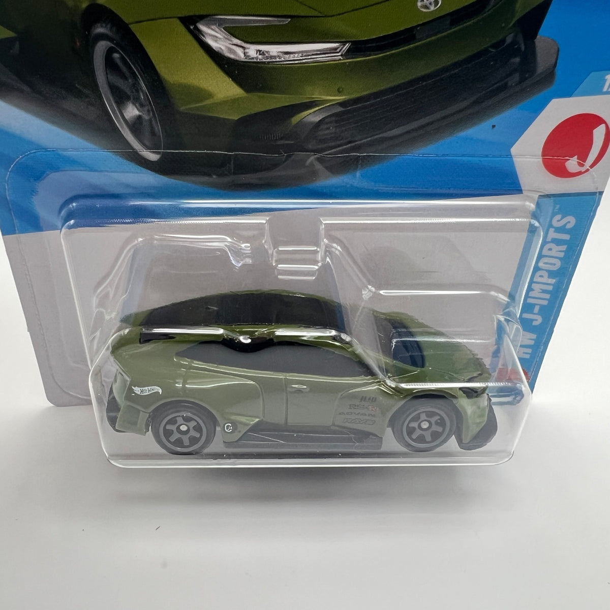 Hot Wheels Toyota Prius Custom Olive Green 60/250 HW J-Imports 1/10 2026