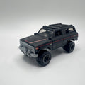 Hot Wheels 1988 Jeep Wagoneer Black The '80s 52/250 LOOSE 1/64