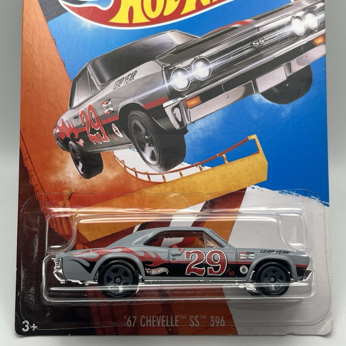 2016 HOT WHEELS LEAP YEAR SHOWDOWN '67 CHEVELLE SS 396 DIECAST NEW