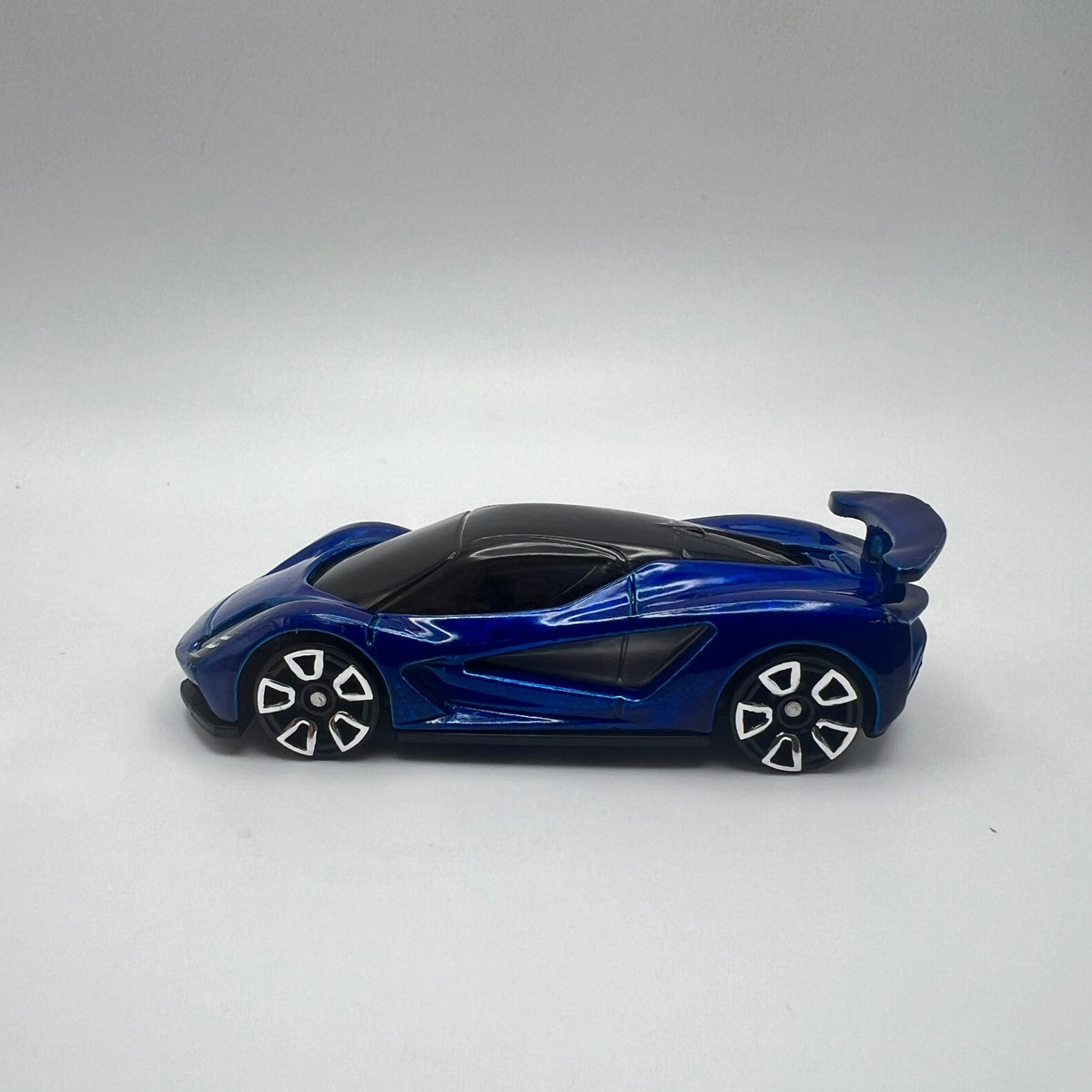 2025 Hot Wheels Lotus Evija - Dark Blue - HW MOTOR SHOW - Loose