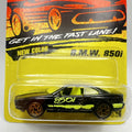 1993 MATCHBOX SUPERFAST #49 BLACK BMW 850-I NEW ON CARD