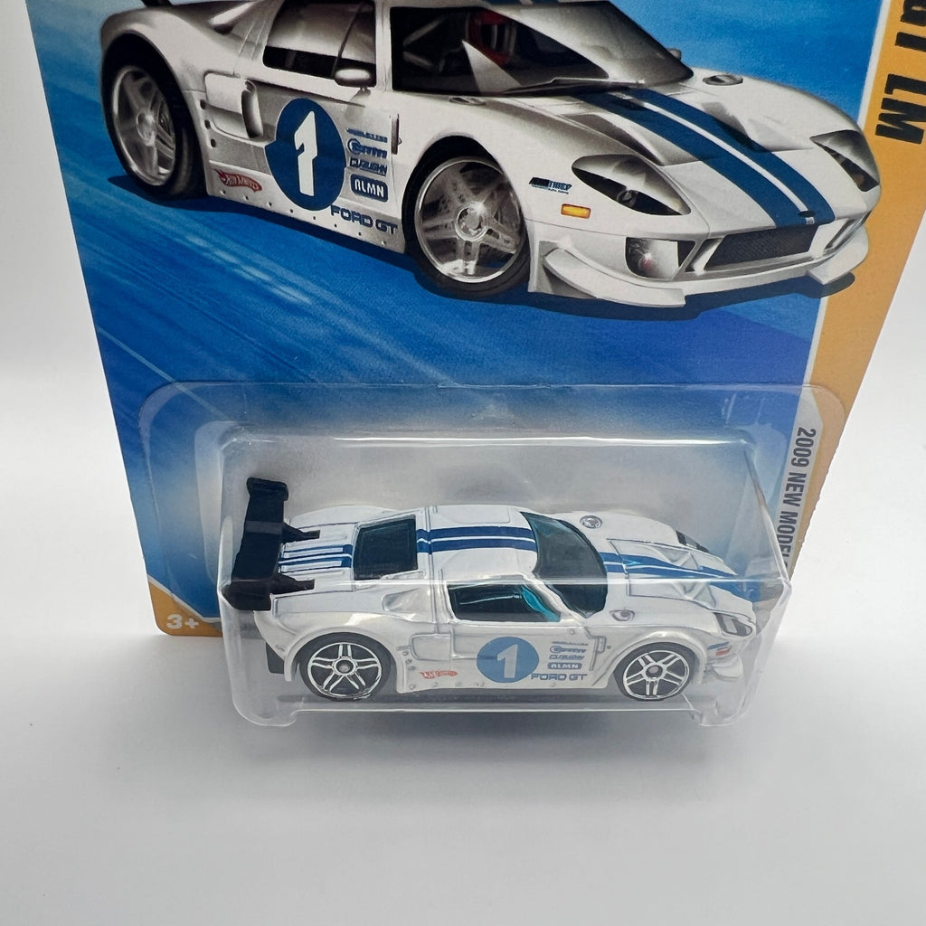 Hot Wheels Ford GT LM White 2009 New Models 39/42