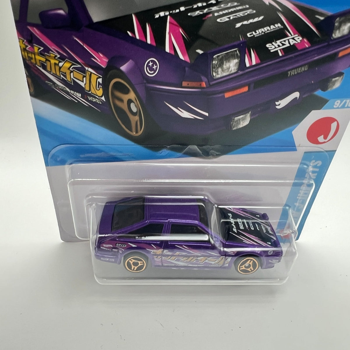 Hot Wheels Toyota AE86 Sprinter Trueno Purple HW J-Imports 9/10 198/250 2026