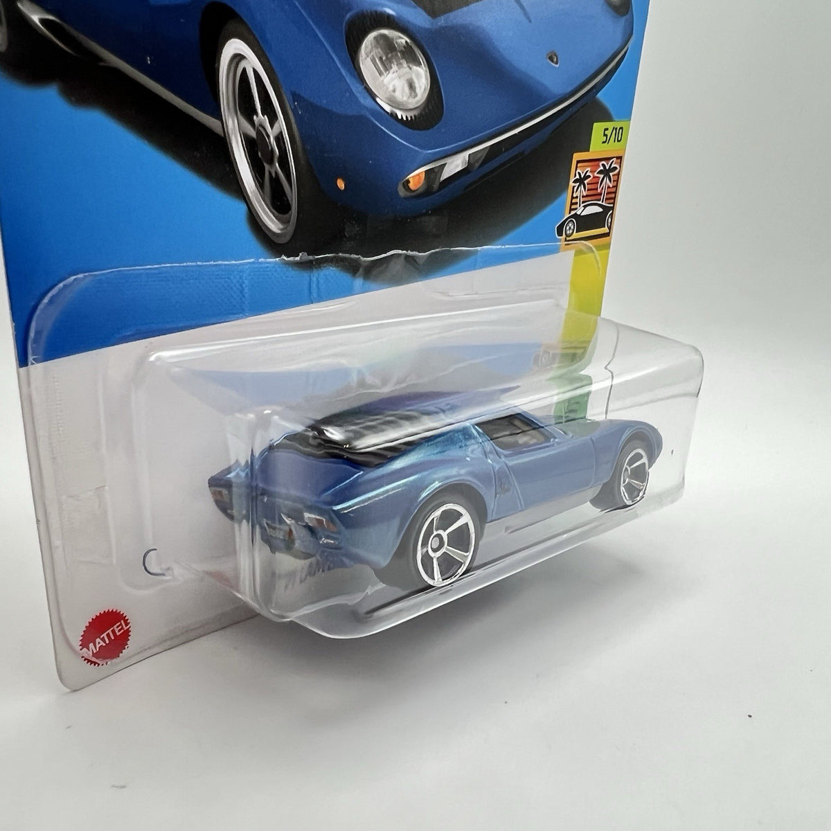 Hot Wheels Blue 71’ Lamborghini Miura SV Exotics “New”