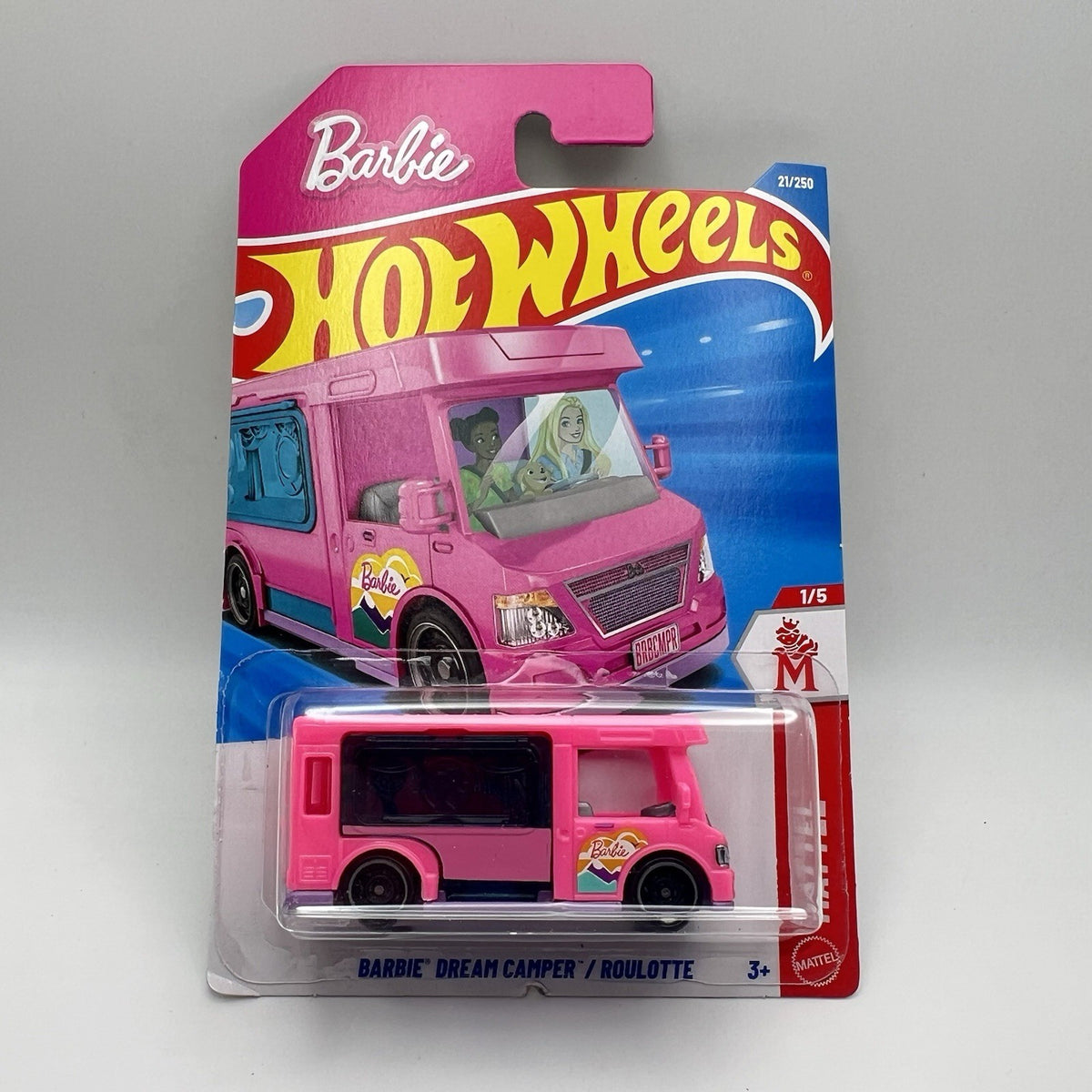 Hot Wheels 2026 Mainline Mattel Series Barbie Dream Camper Pink #21