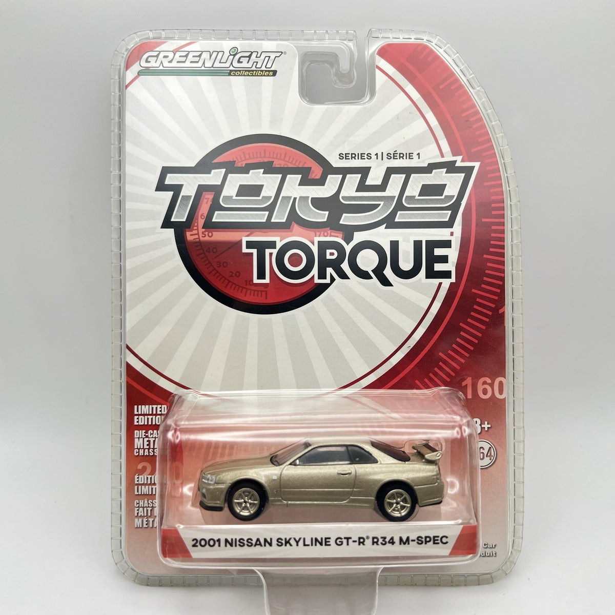 GREENLIGHT TOKYO TORQUE Series 1 2001 NISSAN SKYLINE GT-R R34 M-SPEC