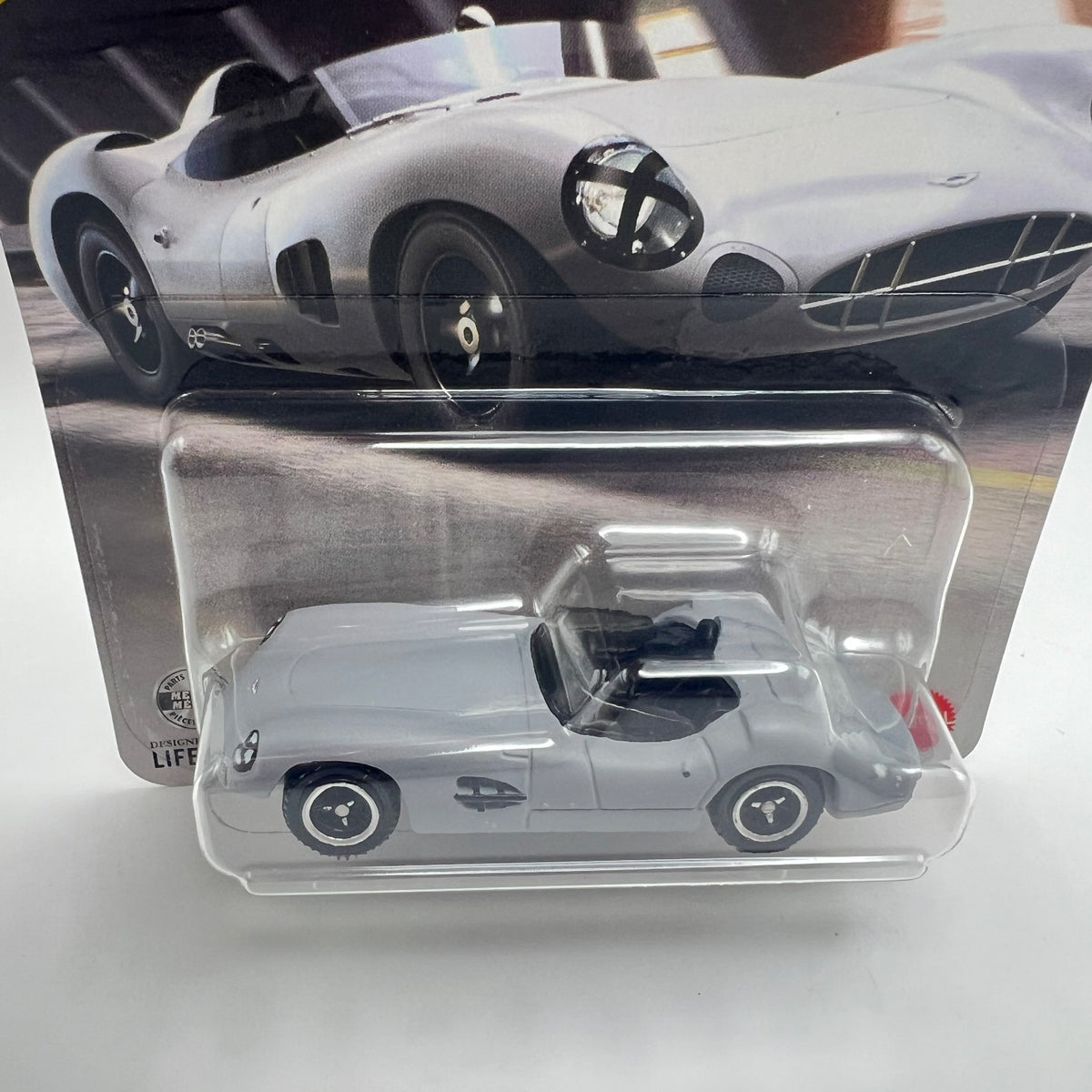Matchbox 1956 Aston Martin DBR1 72/125 Light Grey 1:64 Diecast