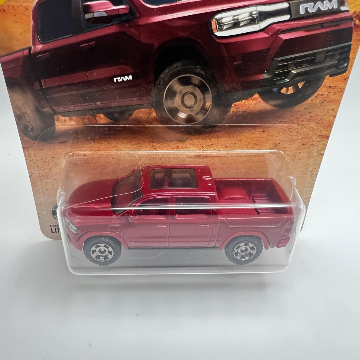 Matchbox 2025 Ram 1500 Rev 27/125 Dark Red Crew Cab 1:64 Diecast