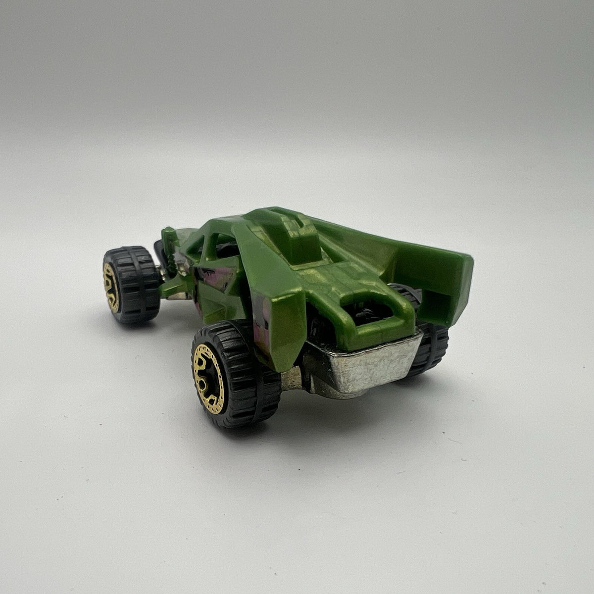 2019 Hot Wheels Speed Blur Loose TEAM HOT WHEELS CORKSCREW BUGGY (Green)