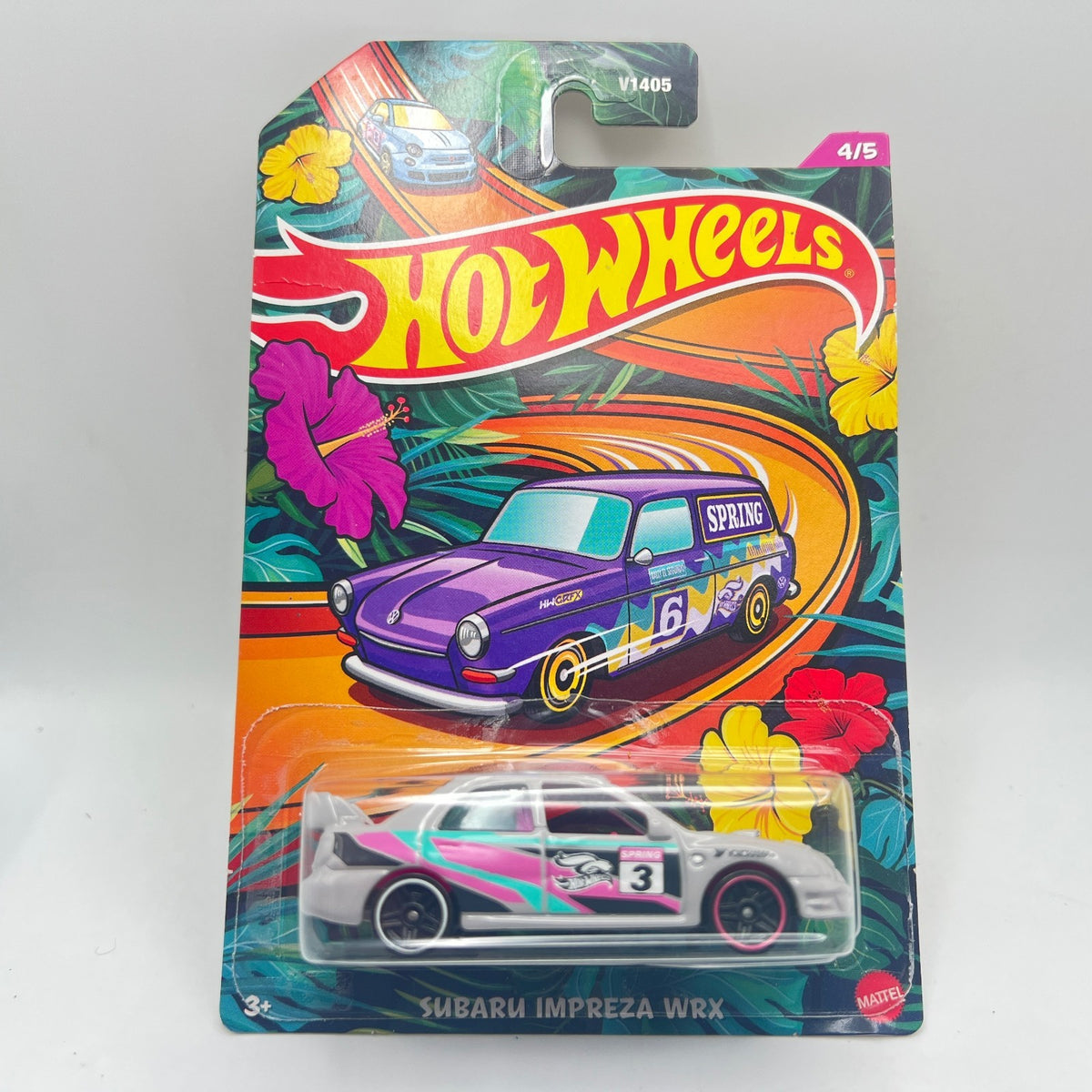 Hot Wheels Spring 2023 Complete Set of 5 Fiat 500 Escort Mini Subaru Squareback