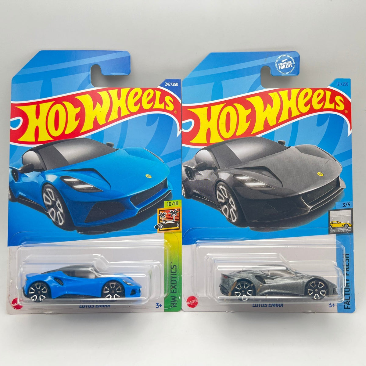 Lot Of Two Hot Wheels Lotus Emira