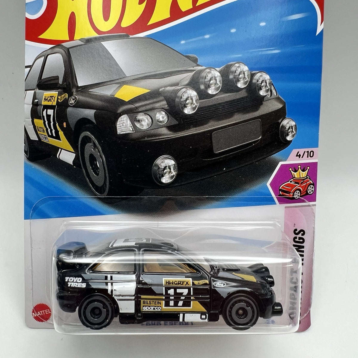 Hot Wheels Ford Escort Black #113 113/250 - 2025 Compact Kings