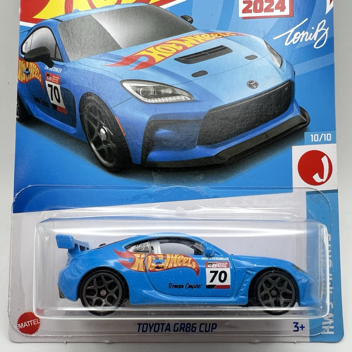 2024 Hot Wheels Toyota GR86 Cup Blue Car 1/64 Toy Vehicle HW J-Imports #10 NEW