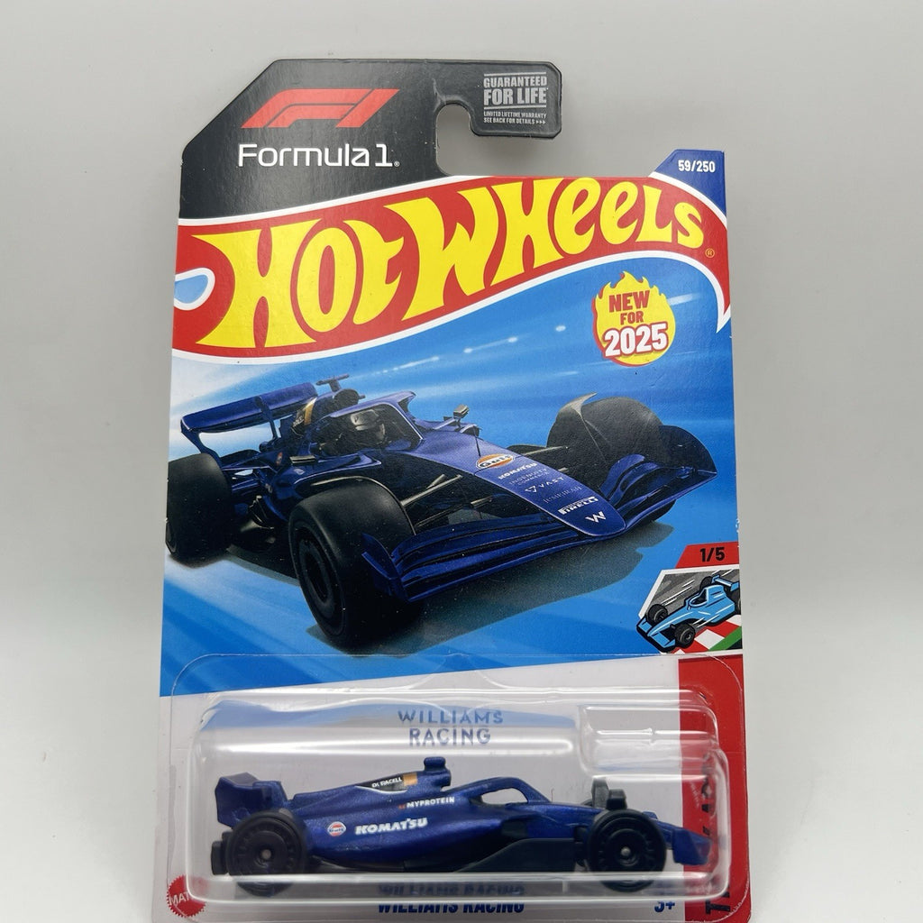 2025 Hot Wheels Williams Racing - Formula 1 Blue F1 #59 59/250