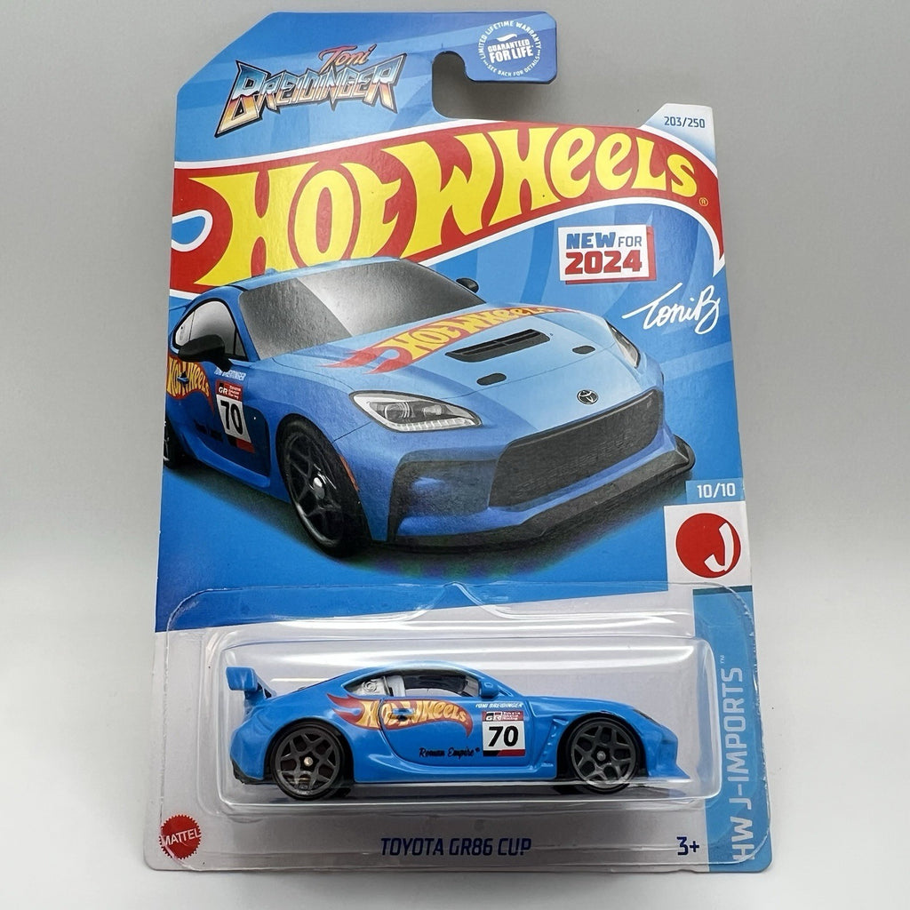LOT OF 3 - 2024 & 2025 HOT WHEELS TOYOTA GR86 CUP HW J-IMPORTS COMPACT KINGS