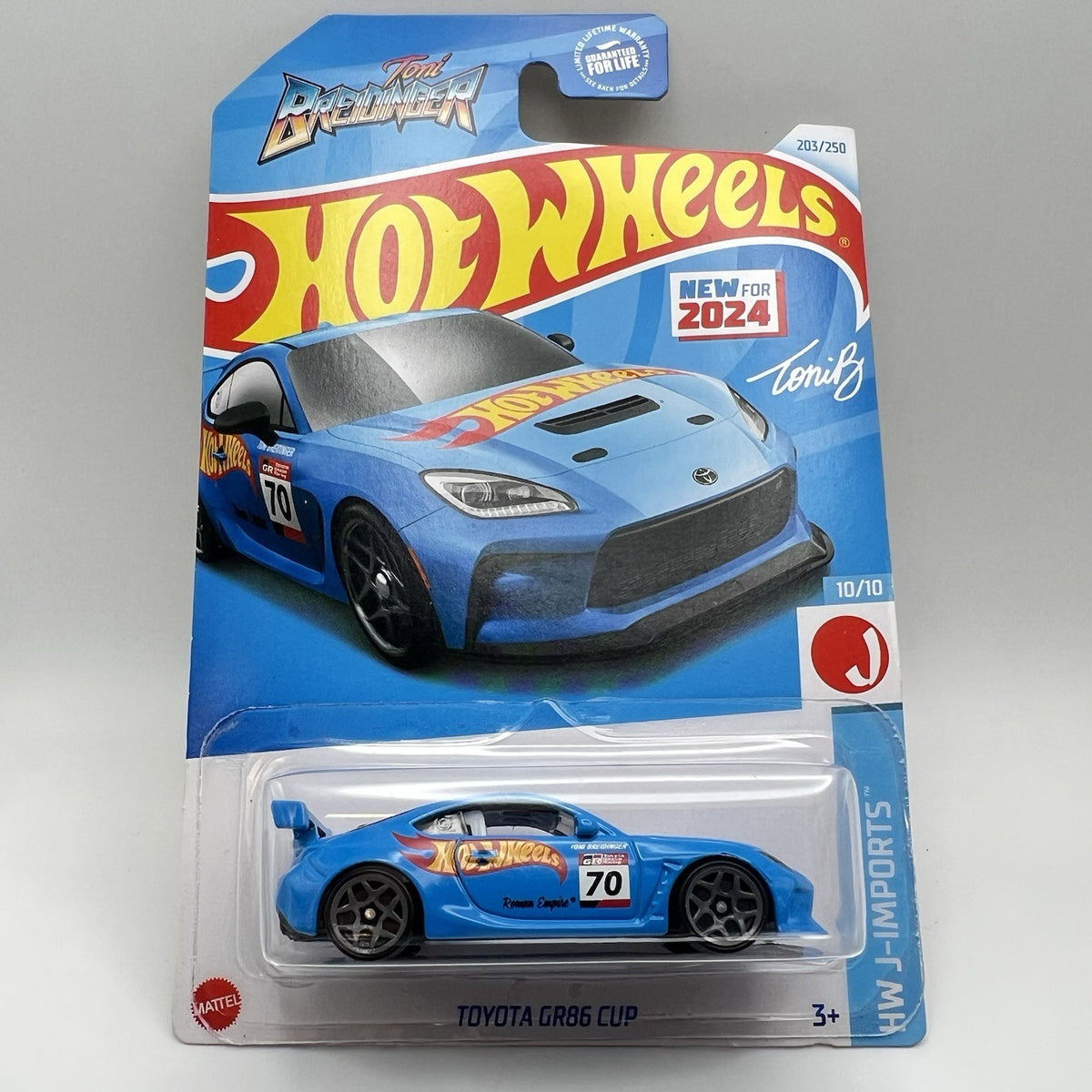 LOT OF 3 - 2024 & 2025 HOT WHEELS TOYOTA GR86 CUP HW J-IMPORTS COMPACT KINGS