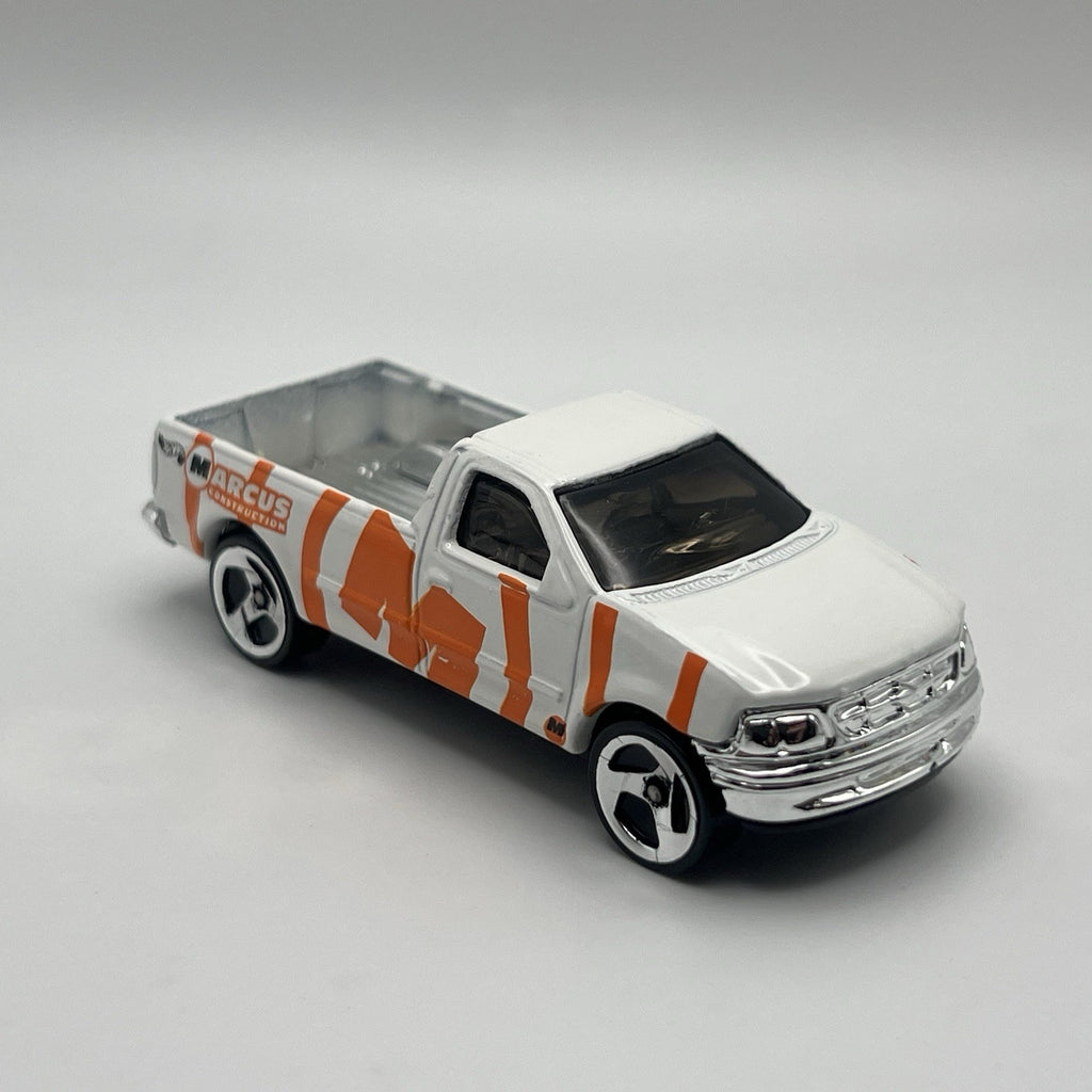 Hot Wheels 1997 Ford F-150 White Pickup Truck Loose 1:64 Scale Diecast