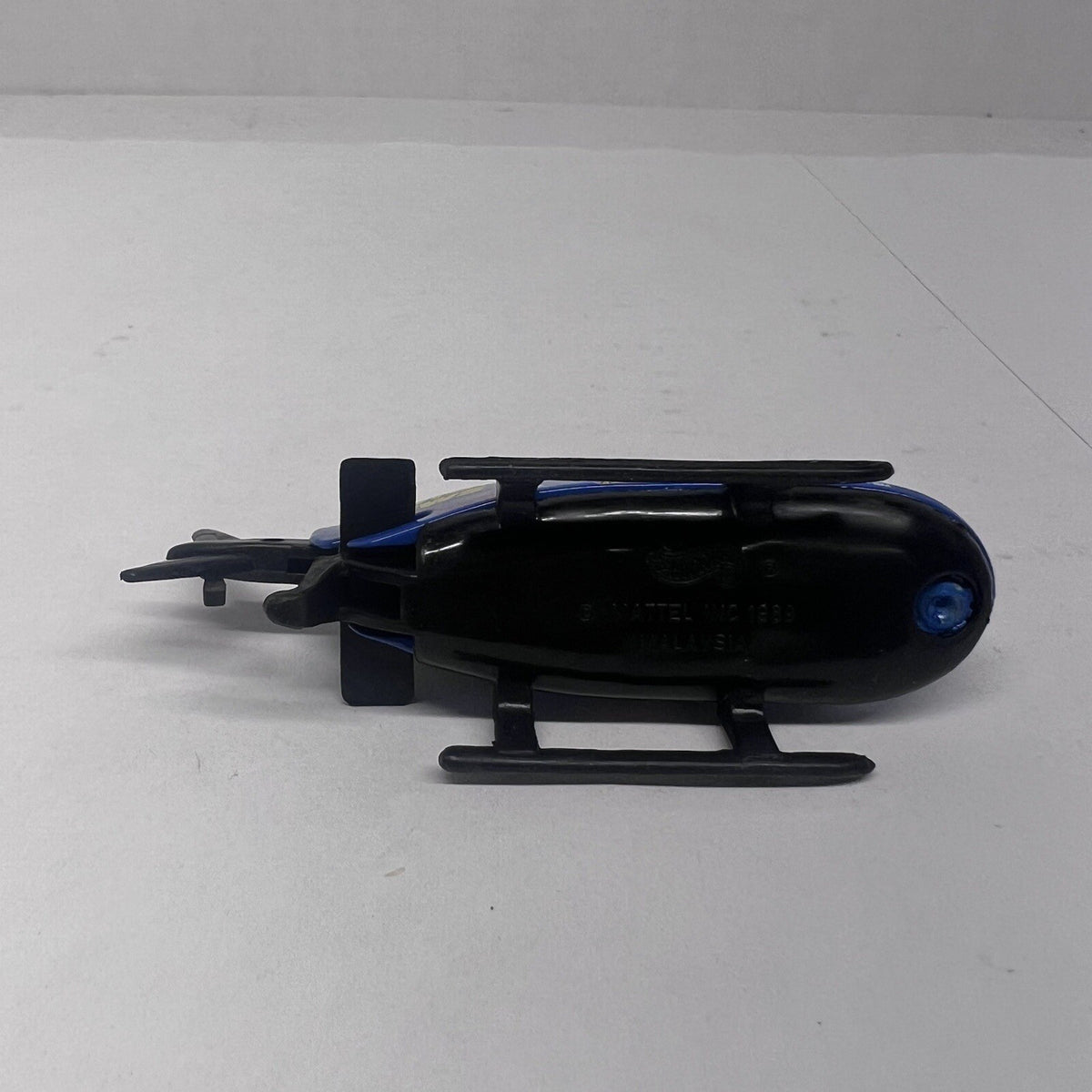 Vintage 1989 Hot Wheels - #1 Action News Heli-Cam Helicopter