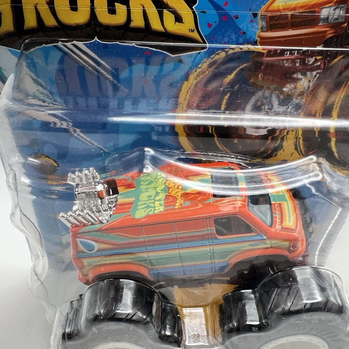 Hot Wheels Monster Trucks Dodge Ram Van Crash Legends 1/6 2024