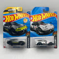 Hot Wheels Mazda MX-5 Miata Lot of 2 Grey Legends Tour + White 6 Dream Garage