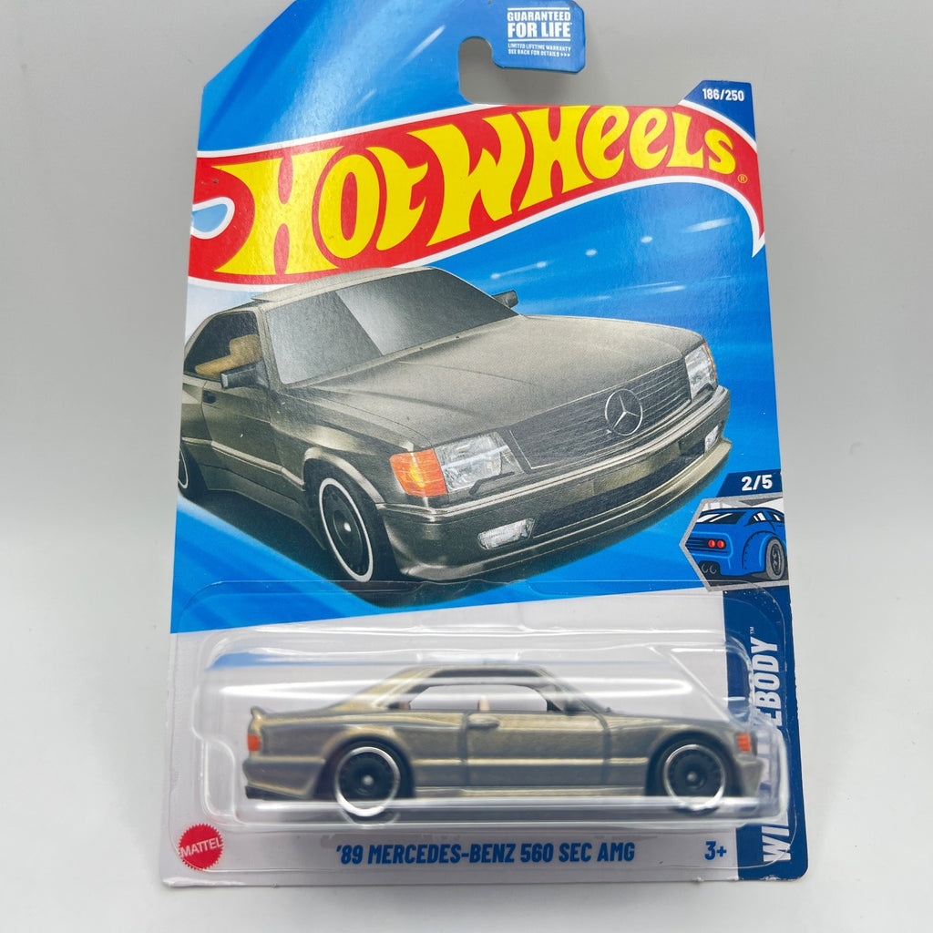 HW 89 Mercedes-Benz 560 SEC AMG Grey 186/250 Wild Widebody 2/5