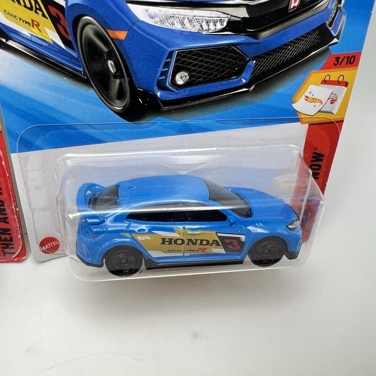 2 New Car Lot Hot Wheels~Honda Civic Type R Red & Blue Then & Now 2025~UNOPENED