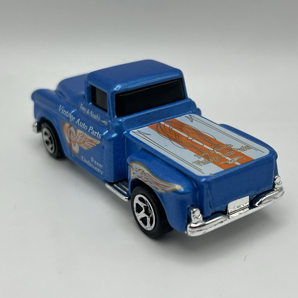 hot wheels diecast 1956 chevy truck. Tony and Noah's Vintage Auto Parts