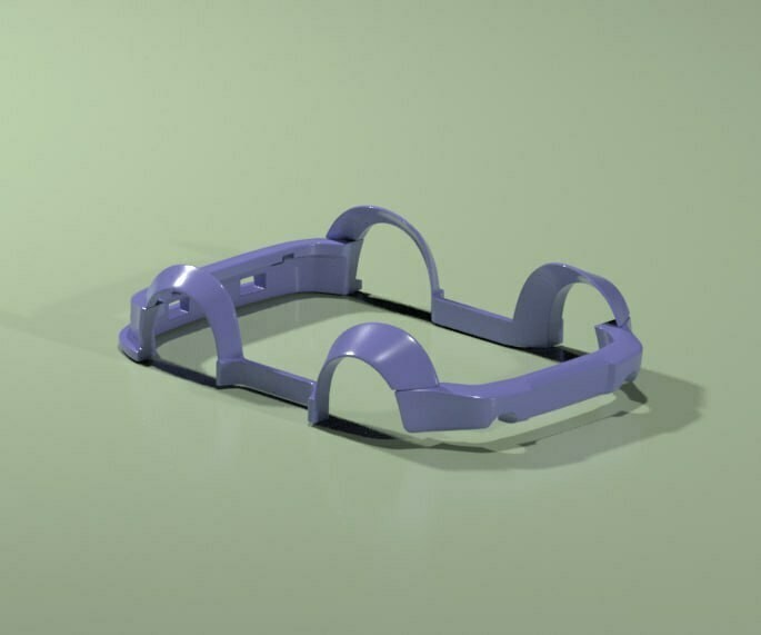 RWB Wide Body Kit for Hot Wheels Tooned Porsche - Resin - 3d Printed