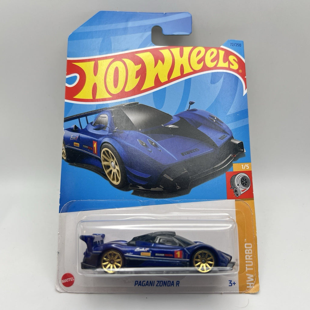 🔥🔥Hot Wheels Pagani Zonda R  ITALIAN!!  * Lot x 4 **🔥🔥  HOT SET!  Pirelli!