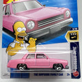 Hot Wheels The Simpson Family Car Pink Screen Time 108/250 New