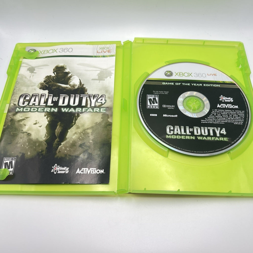 Call of Duty 4: Modern Warefare for xbox 360