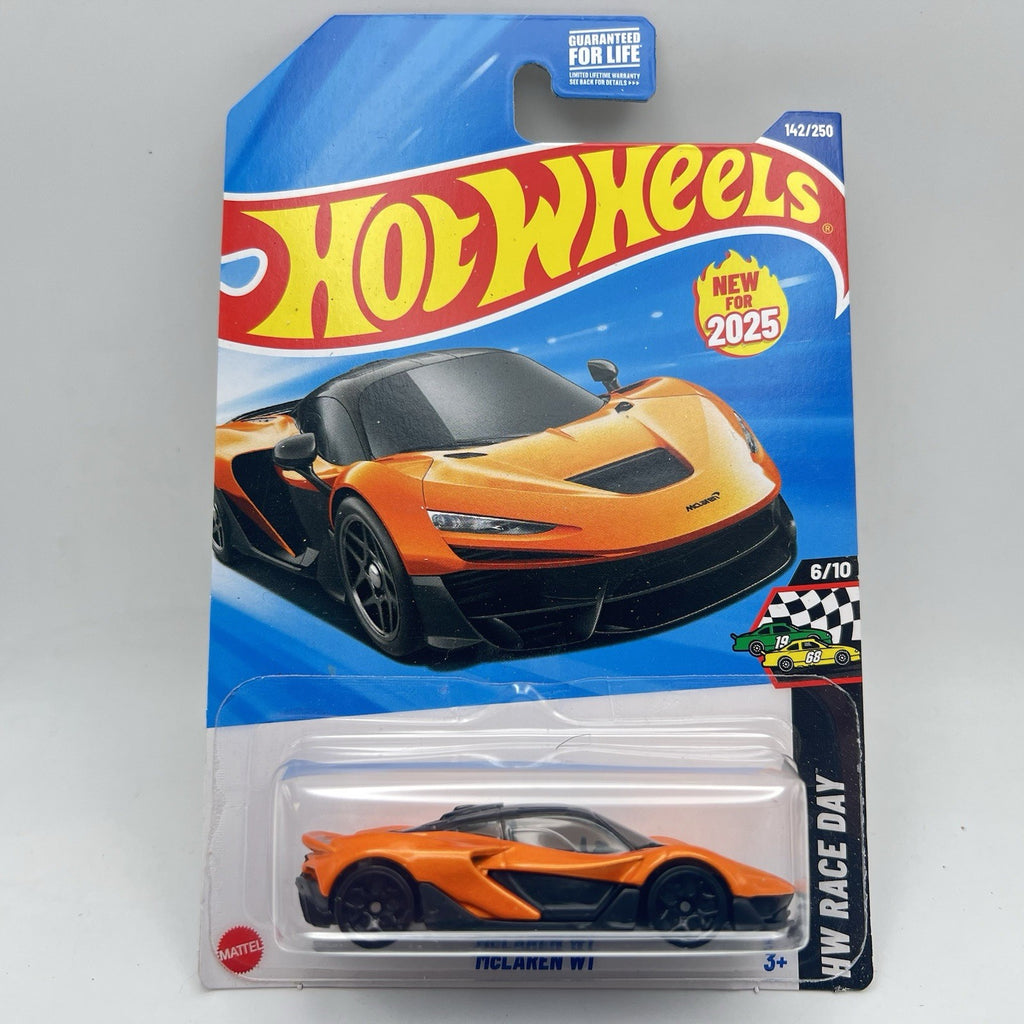 Hot Wheels 2025 McLaren’s W1 Race Day 6/10(142/250) Orange