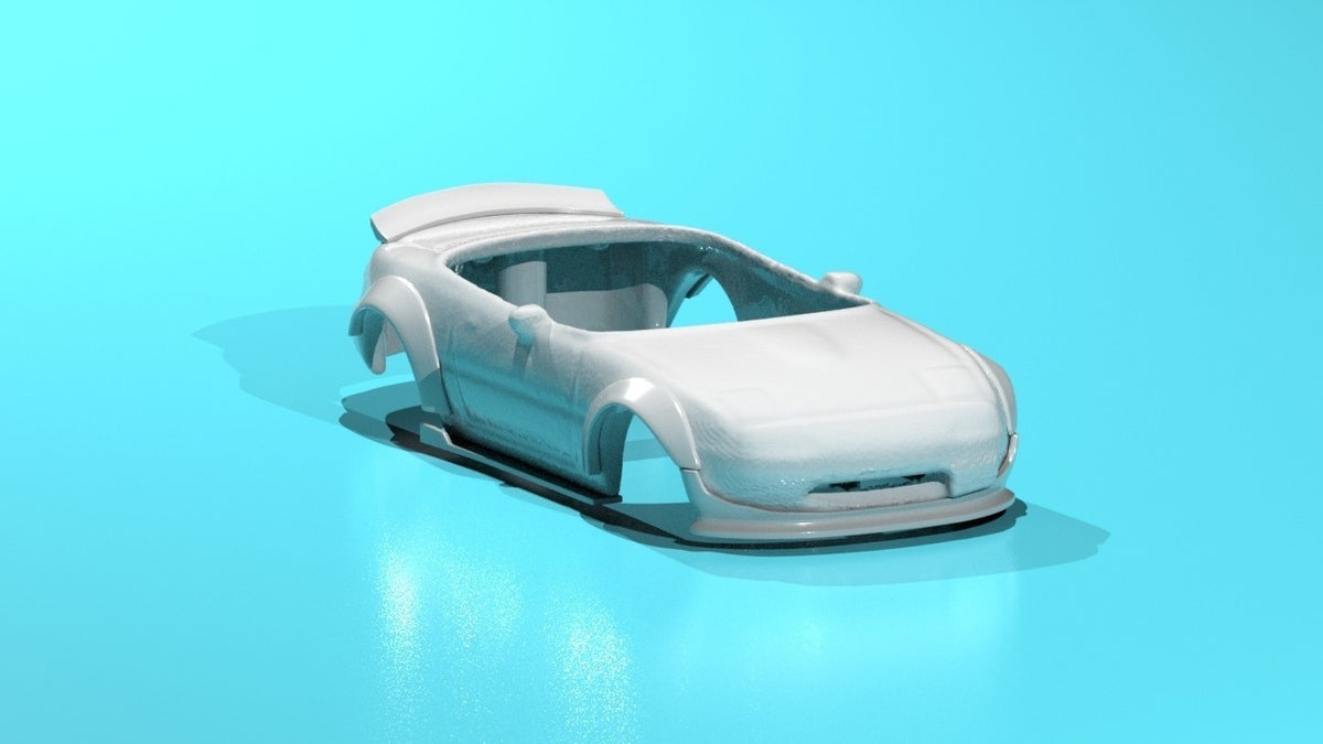 Rocket Bunny Style Wide Body Kit For Hot Wheels Mazda Miata MX5 - Resin