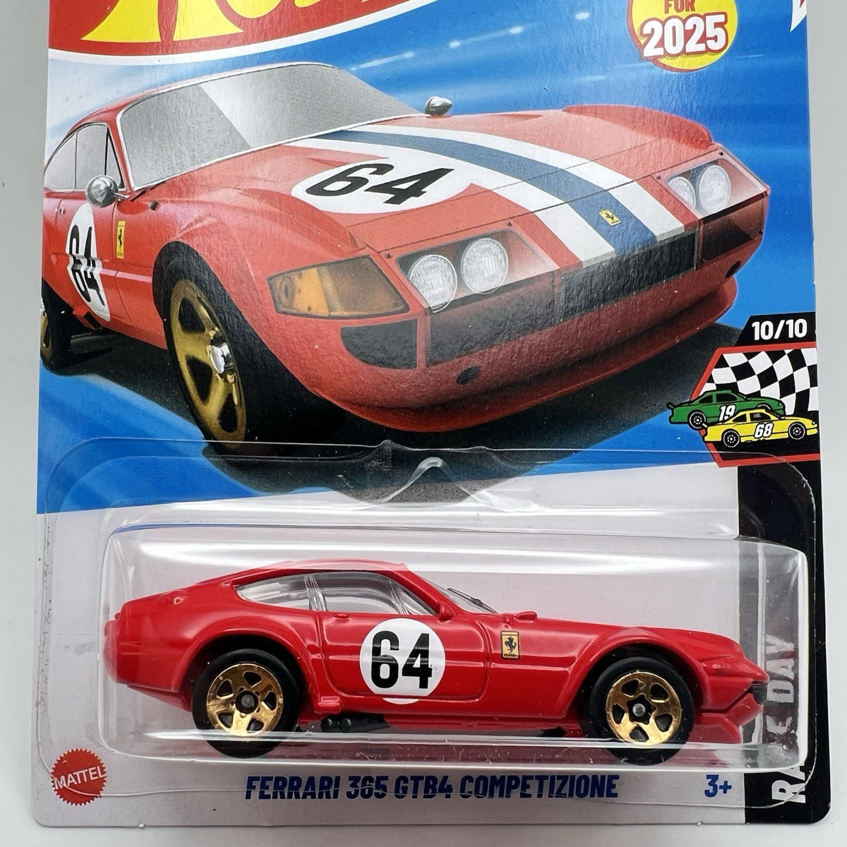 Hot Wheels 2025 Ferrari 365 GTB4 Competizione HW Race Day 222/250