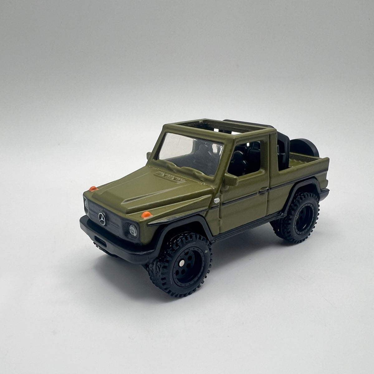 Hot Wheels Premium 1991 Mercedes-Benz G-Class Open Top Olive Green LOOSE 1/64