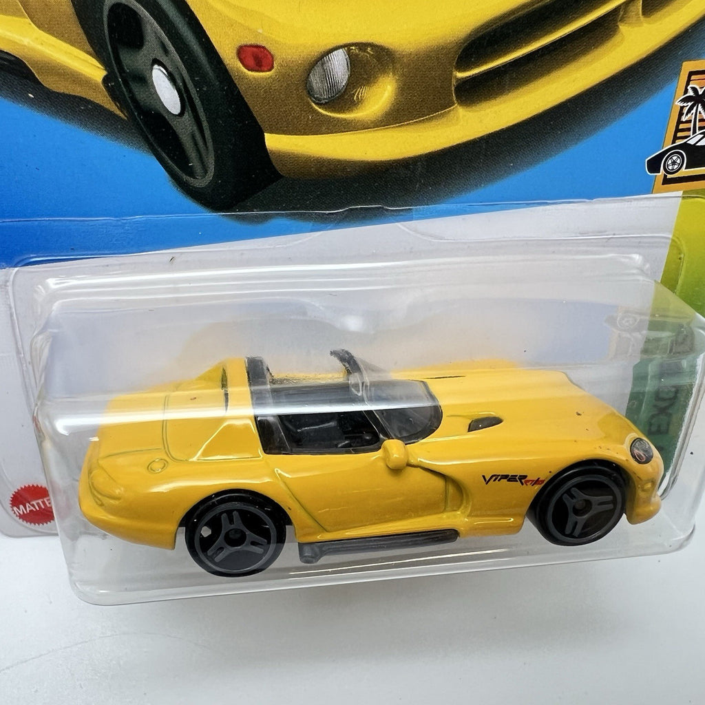 Hot Wheels Mainline Dodge Viper RT/10 Lot Of 2 (Red/Yellow)