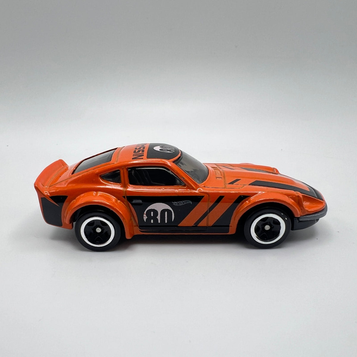 Hot Wheels Nissan Fairlady Z Orange #80 LOOSE 1/64